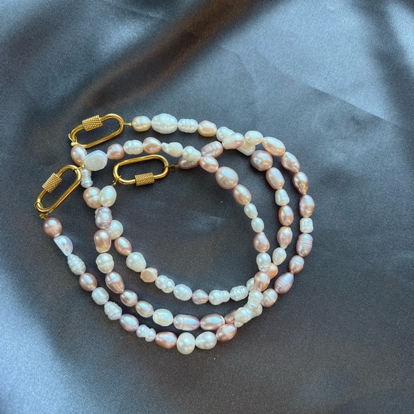 Natural pearls anklet - Picture 5 of 7